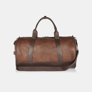 Brown holdall bag